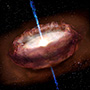 A Fluffy Disk Around a Baby Star