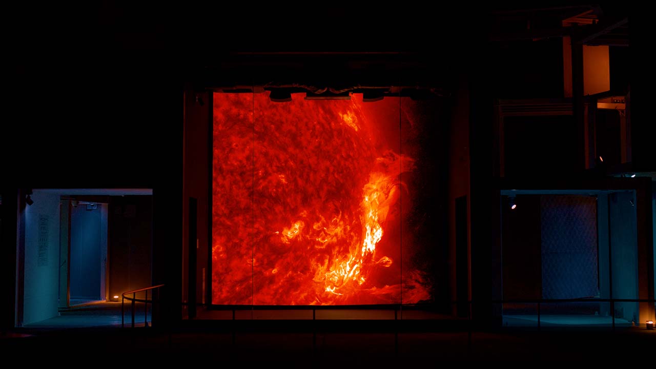 準リアルタイムで地球や太陽の姿を高精細に映し出す「宇宙の窓」
