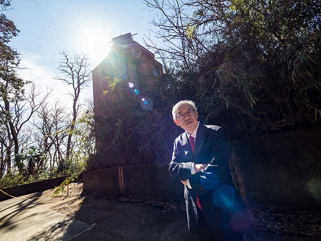 写真：国立天文台長