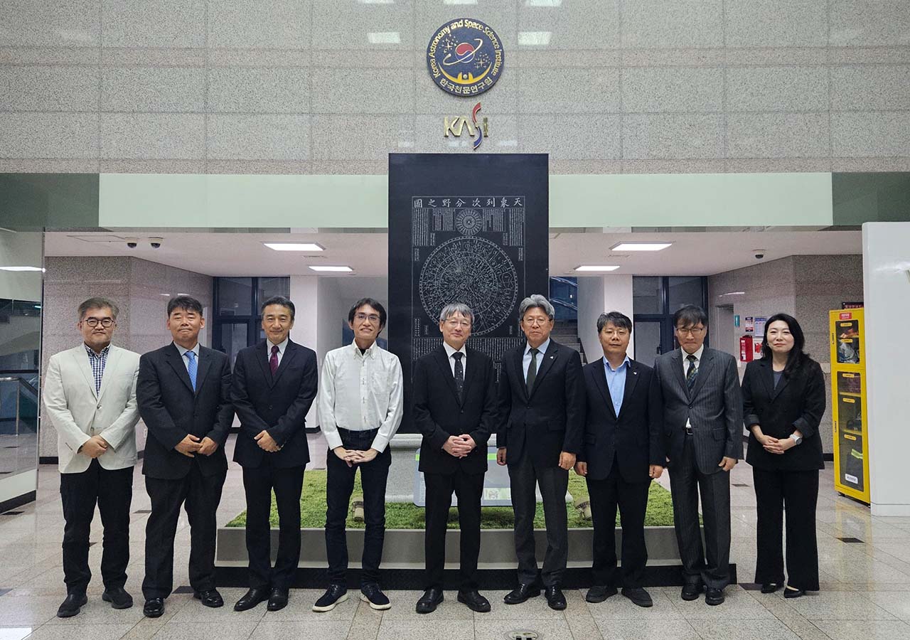 KASIでの記念写真