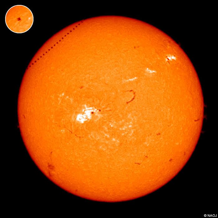 The International Space Station Transiting across the Sun