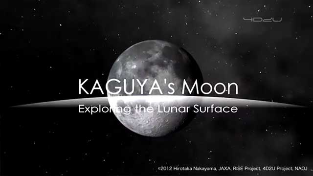 KAGUYA's Moon” Exploring the Lunar Surface | NAOJ: National