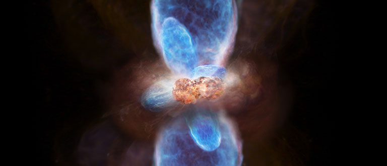 ALMA Disentangles Complex Birth of Giant Stars | NAOJ: National ...