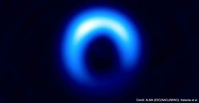 ALMA measures size of seeds of planets | NAOJ: National Astronomical ...