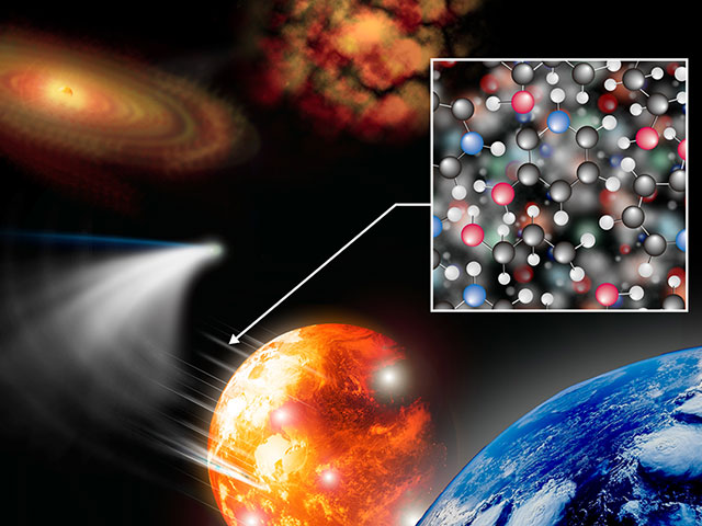Comets are pristine remnants from the early Solar System.