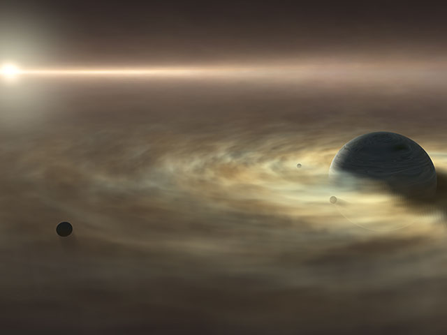 Inside The Gas Giant Saturn