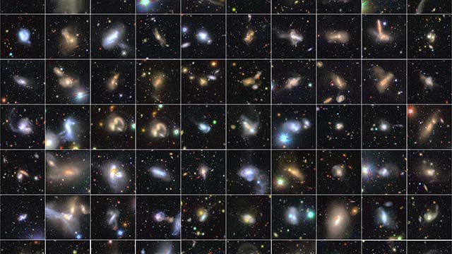 Galaxies identified as showing strong signs of interactions in GALAXY CRUISE