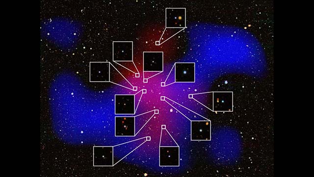 Cosmic Himalayas Quasar Cluster