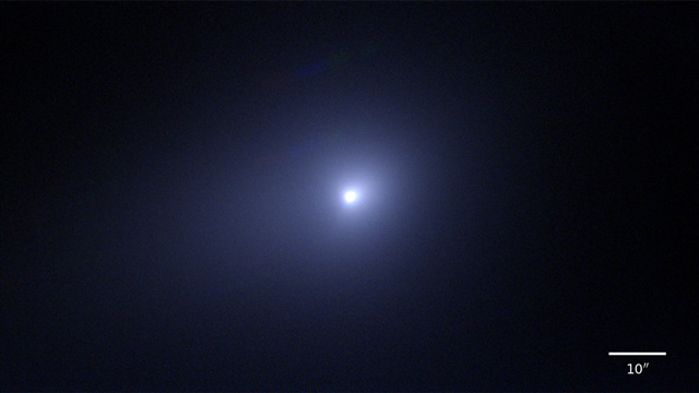 Interstellar comet 3I/ATLAS (C/2025 N1) captured by the Subaru Telescope on December 13, 2025 (Hawaii-Aleutian Standard Time).