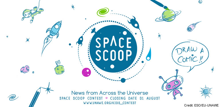 Space Scoop Contest banner
