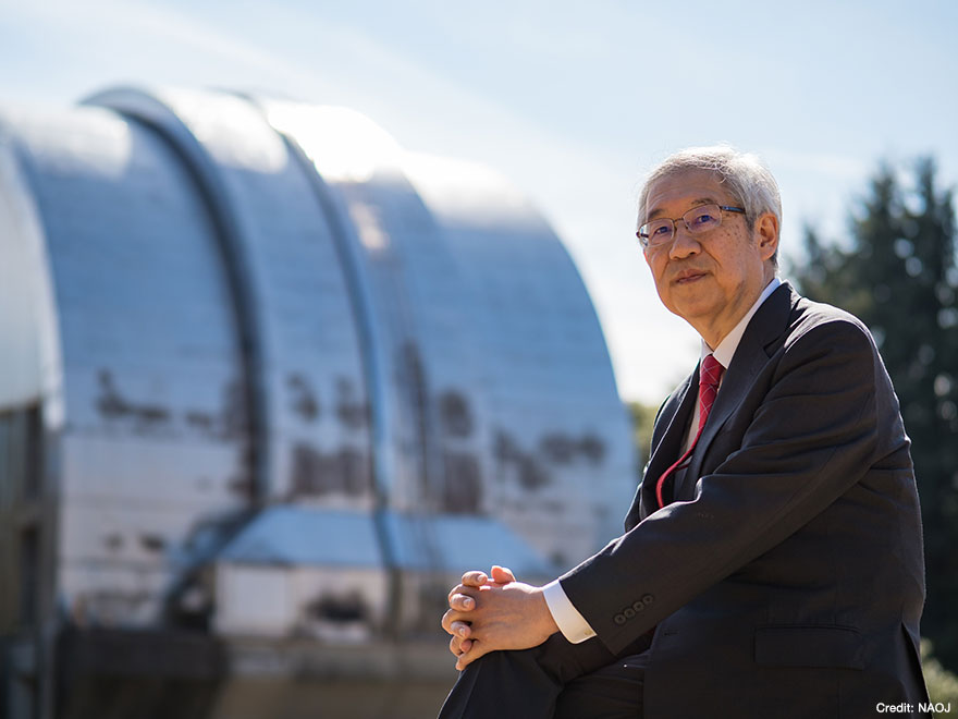 New Director General of NAOJ, Dr. Saku Tsuneta