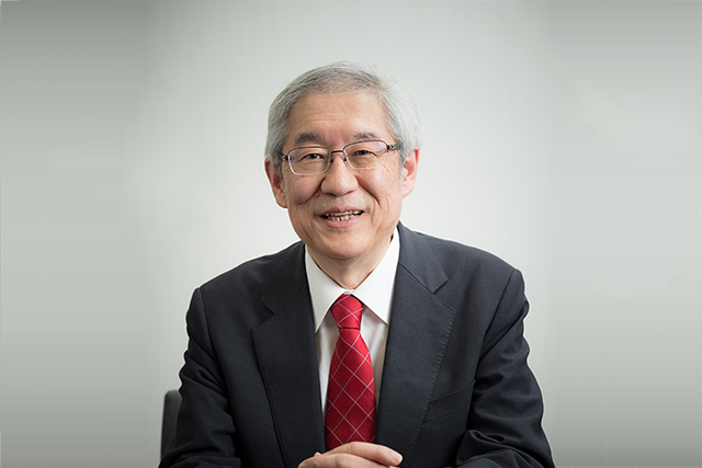 Director General of NAOJ, Dr. Saku Tsuneta.