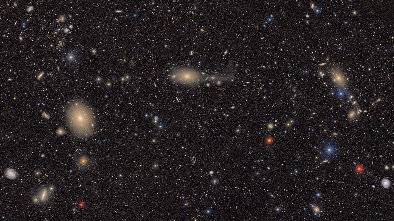 One of the first look images released from the Vera C. Rubin Observatory