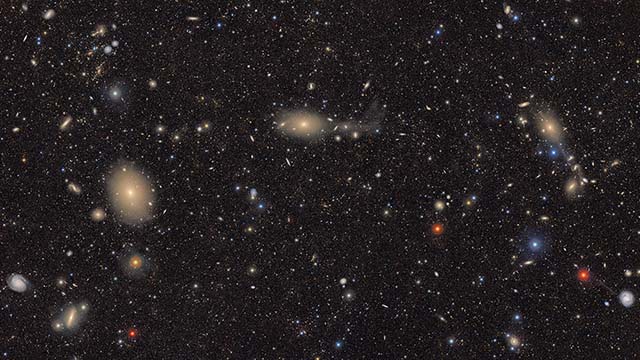 One of the first look images released from the Vera C. Rubin Observatory